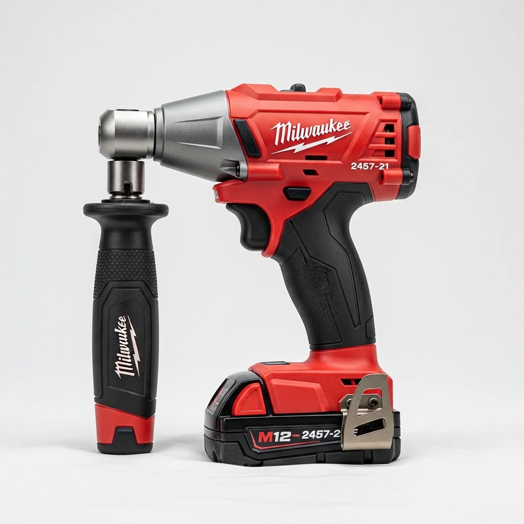 Milwaukee 2457-21 M12 ratchet image 2