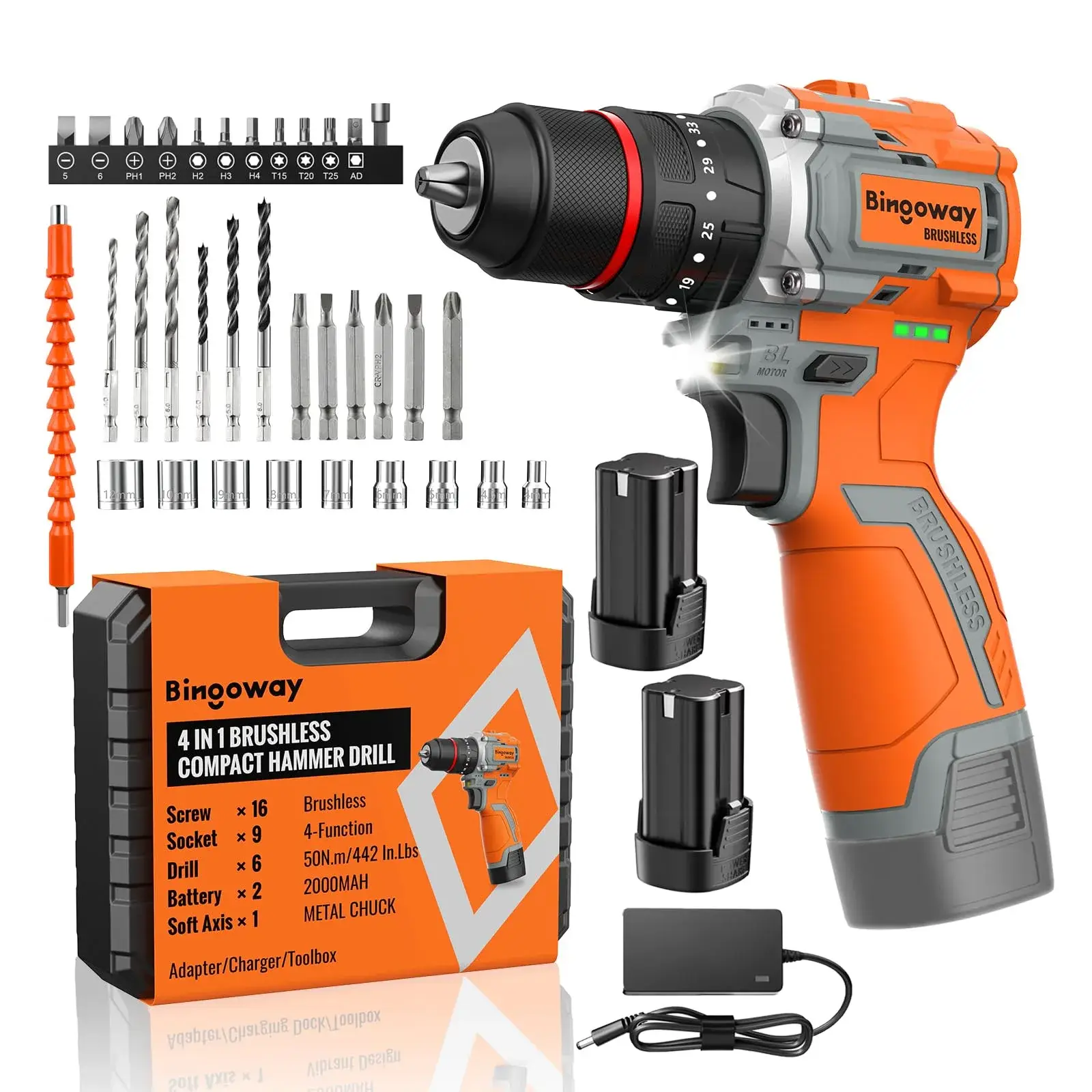 POPOMAN cordless electric screwdriver image 3